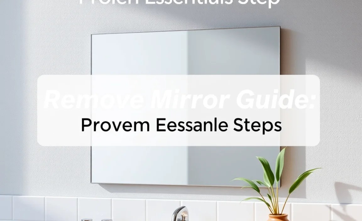 Step-by-Step Guide to Removing a Mirror Guide