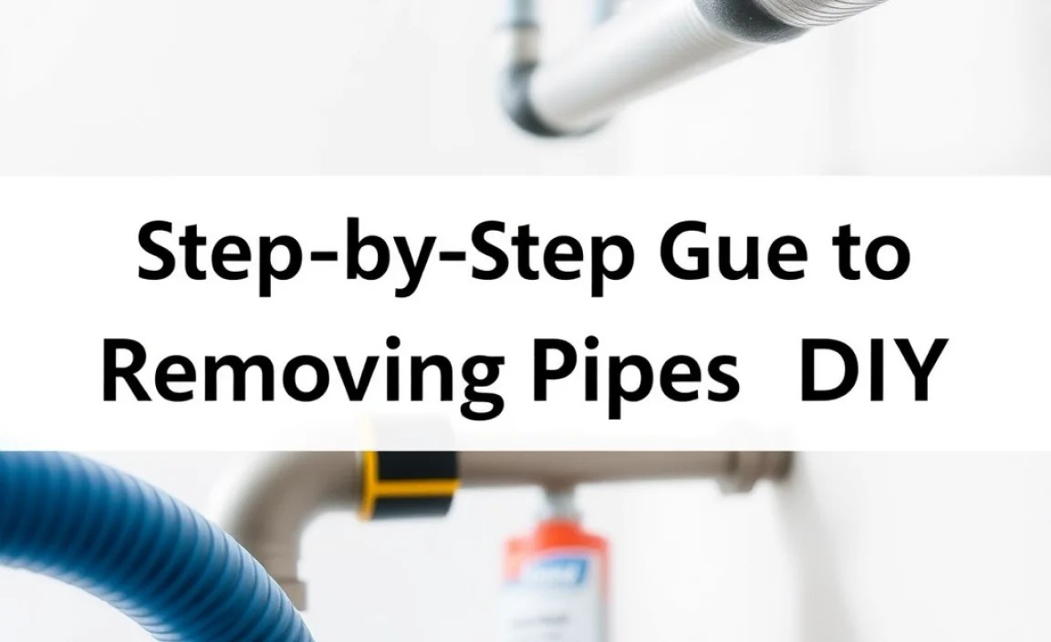 Step-by-Step Guide to Removing Pipes DIY