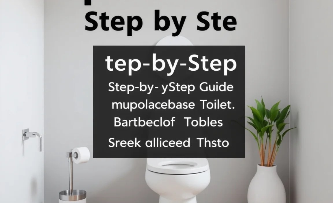 Step-by-Step Guide to Replace Your Toilet