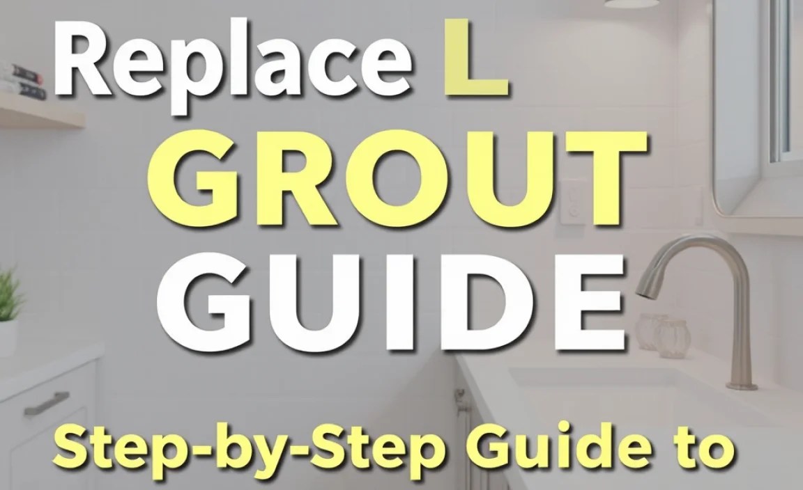 Step-by-Step Guide to Replacing Grout