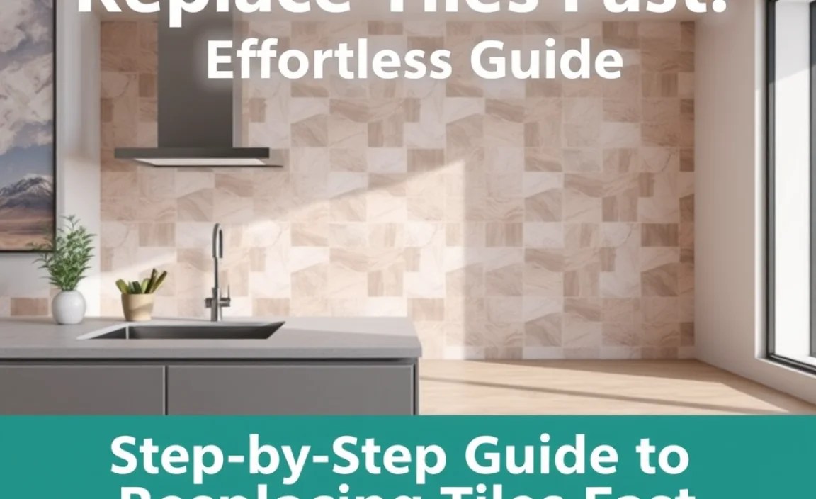 Step-by-Step Guide to Replacing Tiles Fast