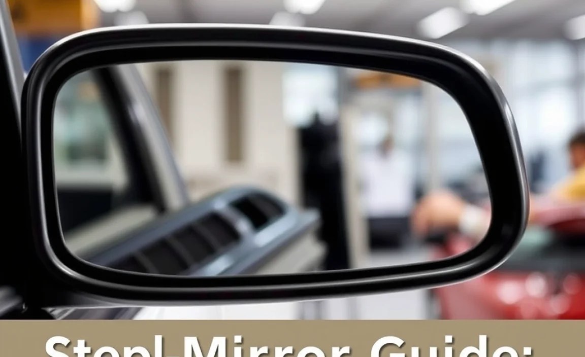 Step-by-Step Guide to Sealing Car Mirrors