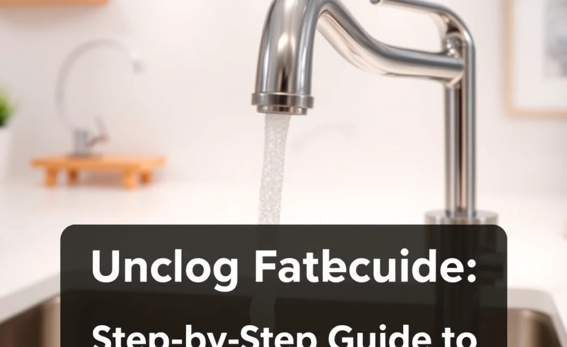 Step-by-Step Guide to Unclogging Your Faucet