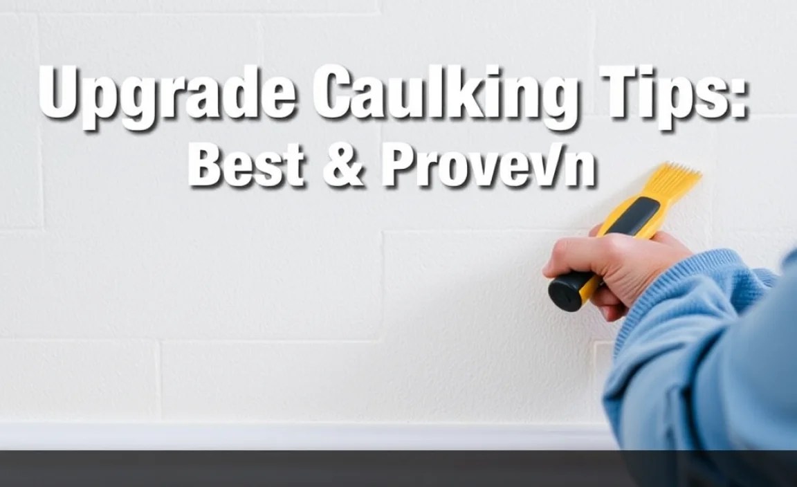 Step-by-Step Guide to Upgrading Your Caulk