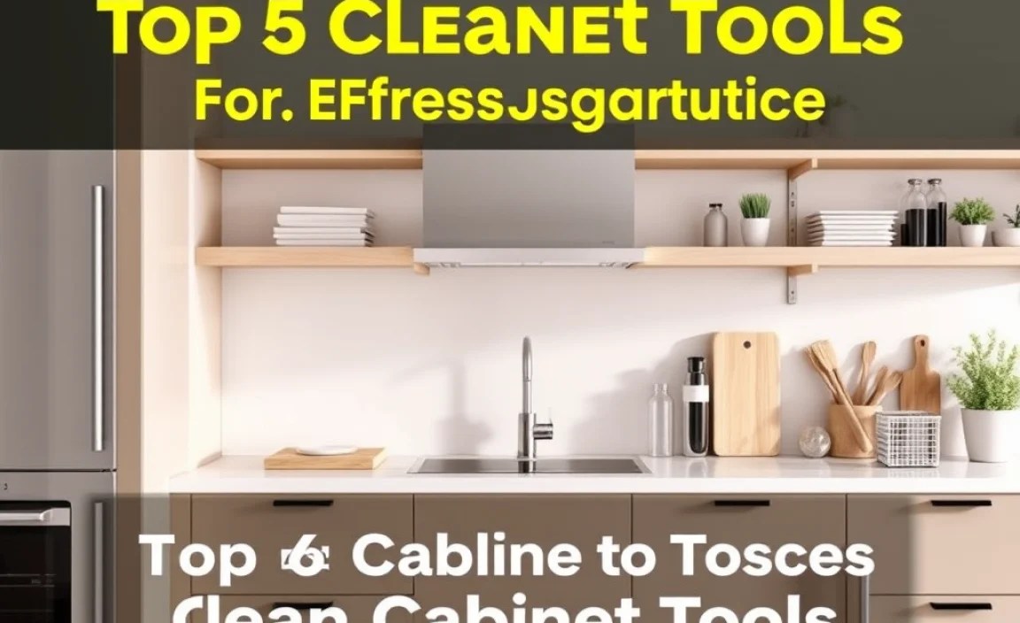 Step-by-Step Guide to Using Clean Cabinet Tools