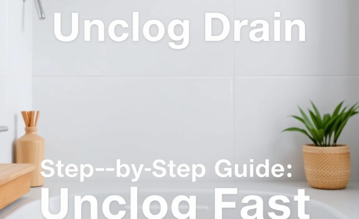 Step-by-Step Guide: Unclog Drain Fast
