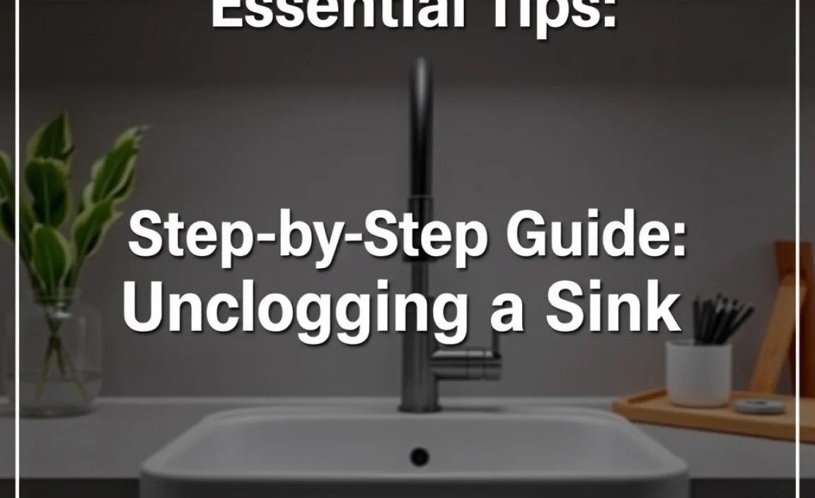 Step-by-Step Guide: Unclogging a Sink
