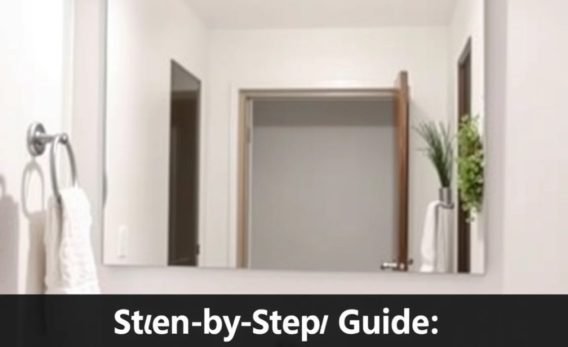 Step-by-Step Guide: Upgrading Your Bathroom Mirror