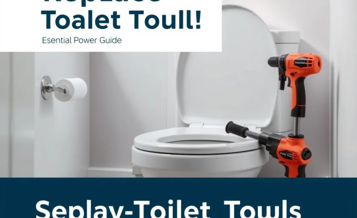 Step-by-Step Guide: Using Power Tools for Toilet Replacement