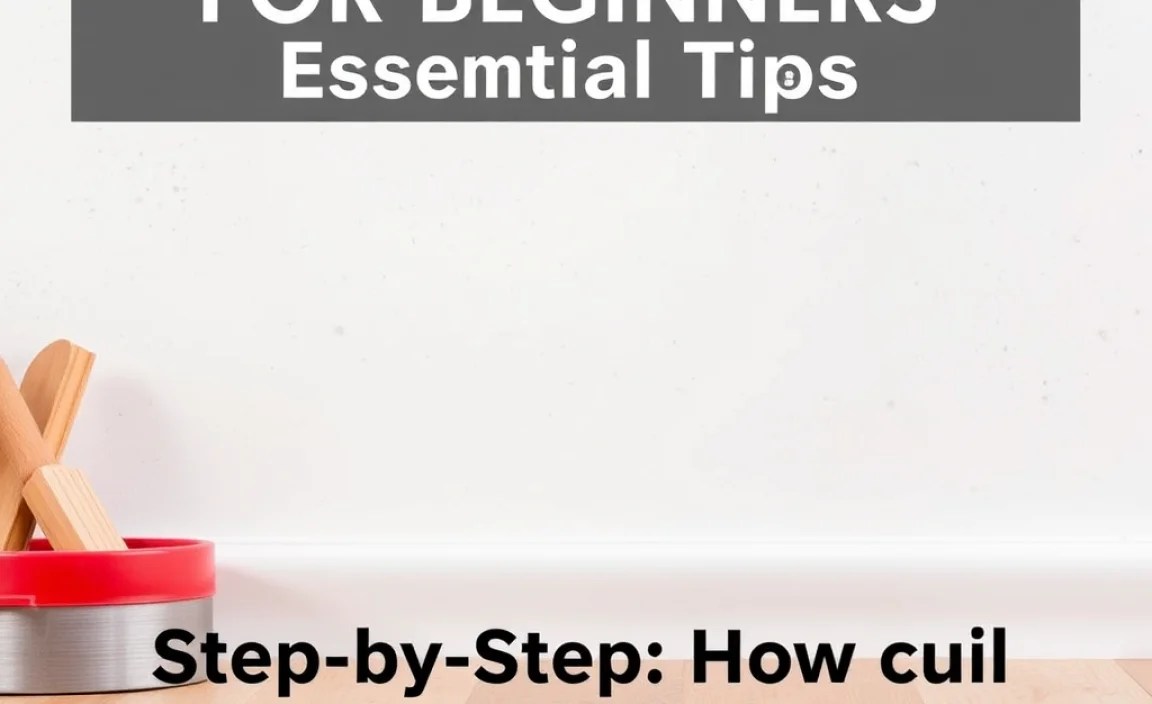 Step-by-Step: How to Caulk Like a Pro (For Beginners!)
