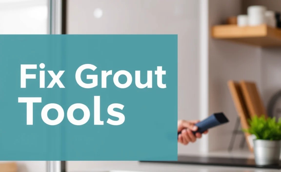 Step-by-Step: How to Fix Grout
