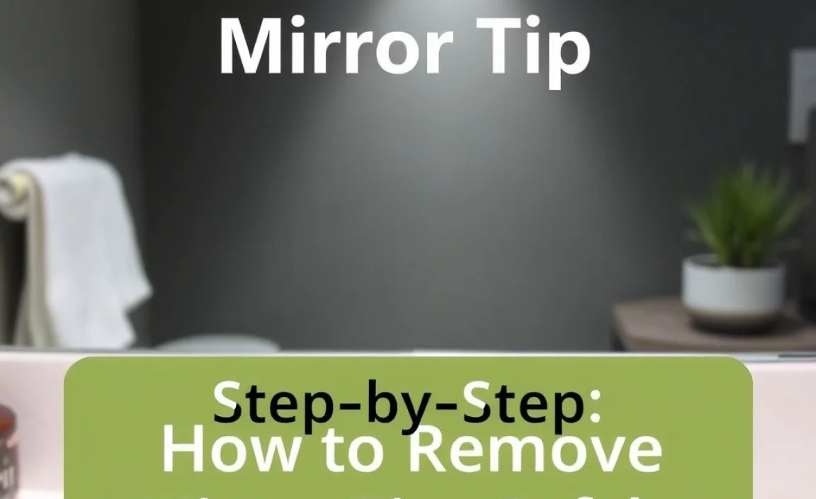 Step-by-Step: How to Remove Mirror Tips Safely