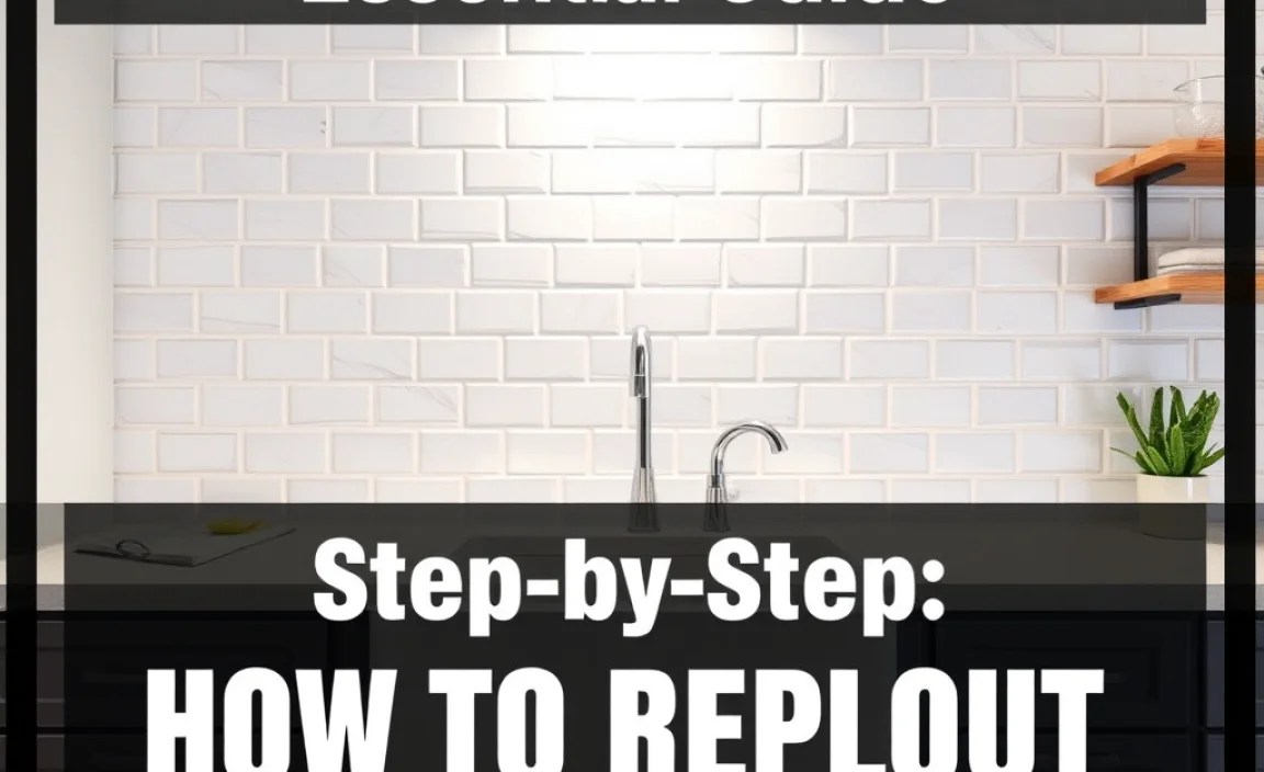 Step-by-Step: How to Replace Grout
