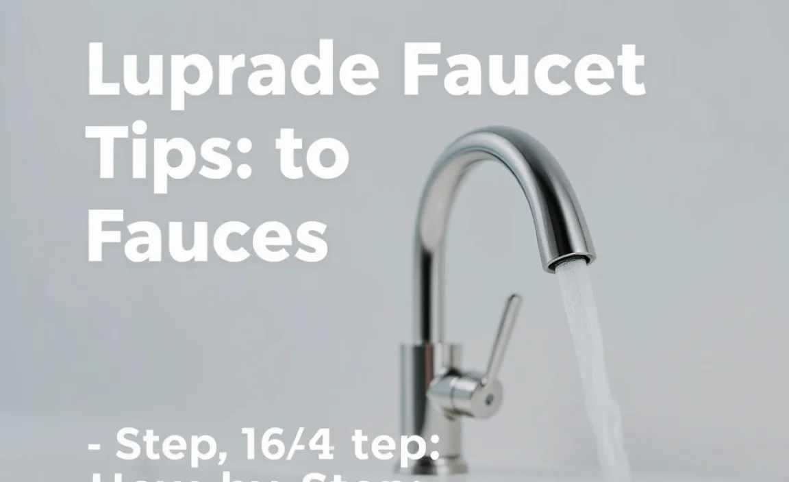 Step-by-Step: How to Upgrade Your Faucet