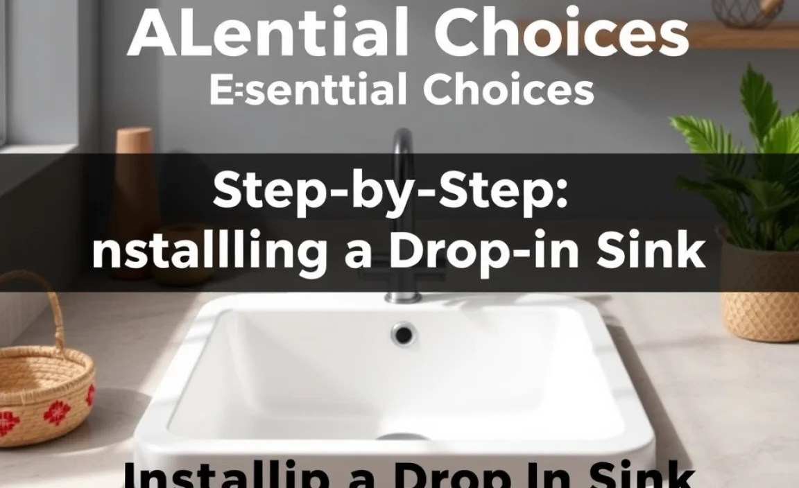 Step-by-Step: Installing a Drop-In Sink (Beginner’s Guide)