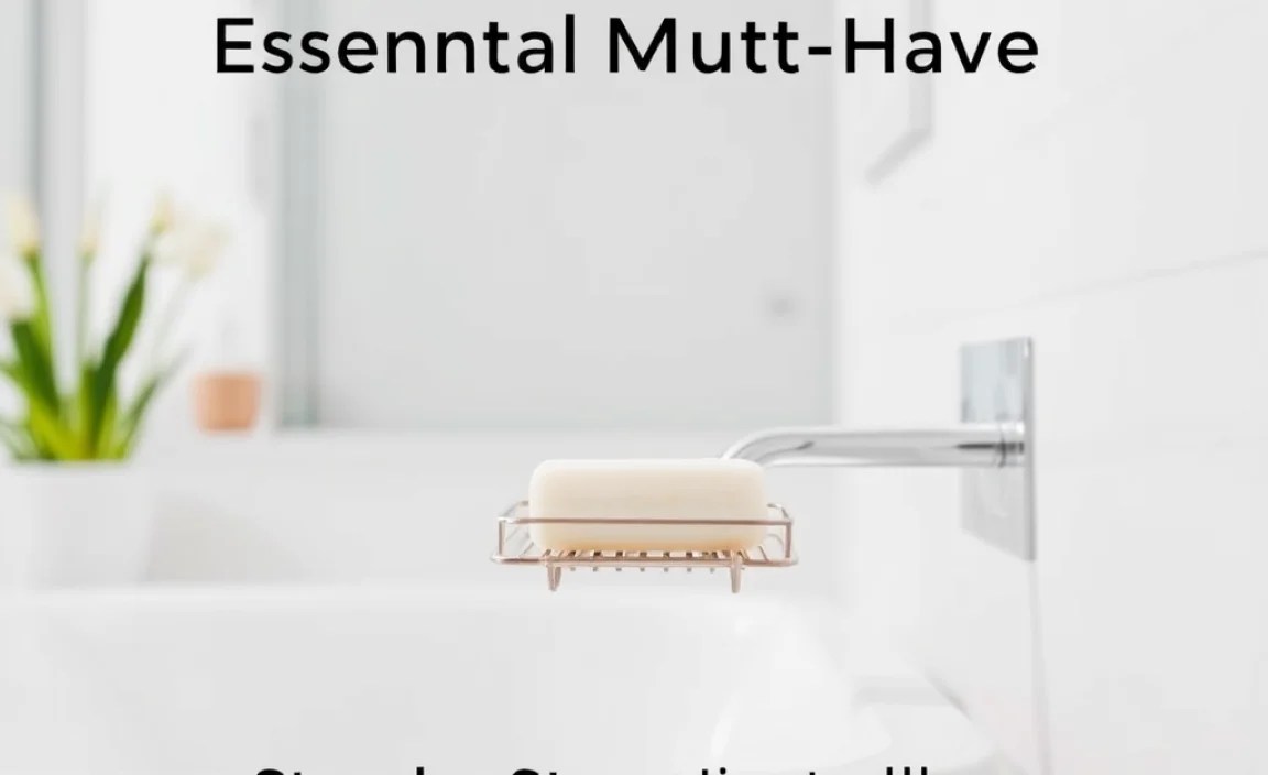 Step-by-Step: Installing Common Soap Holders