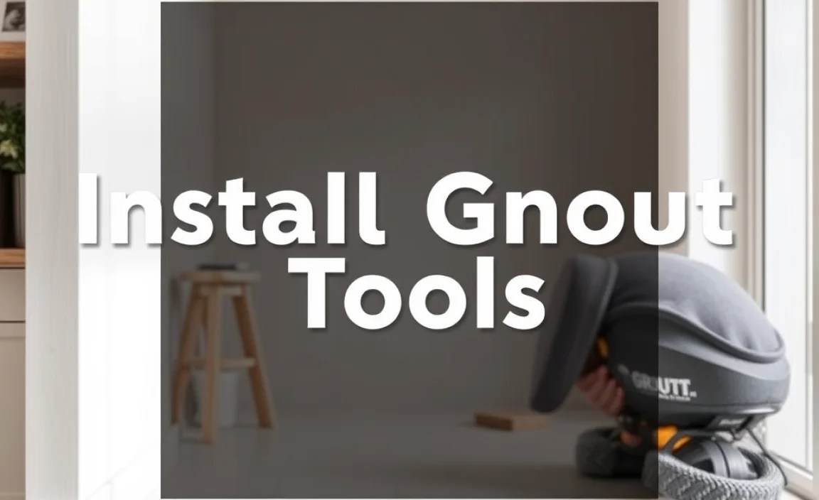 Step-by-Step: Installing Grout with Your New Tools