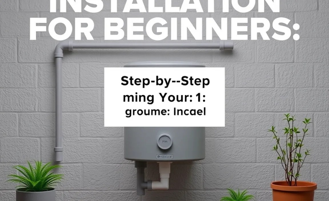 Step-by-Step: Installing Your Cistern (Above-Ground Focus)