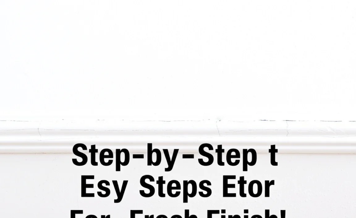 Step-by-Step Process to Clean Caulking