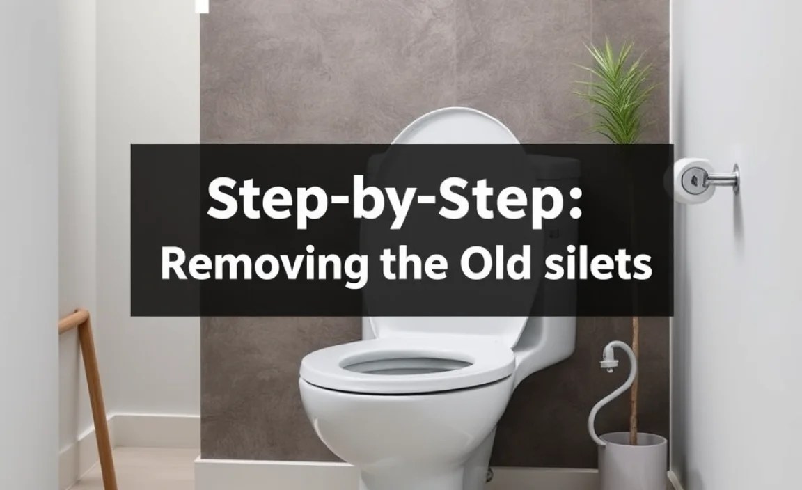 Step-by-Step: Removing the Old Toilet