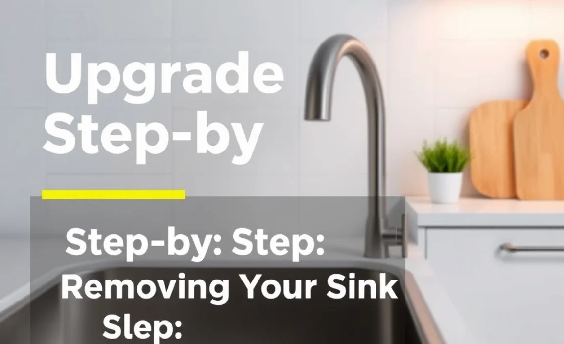 Step-by-Step: Removing Your Old Sink
