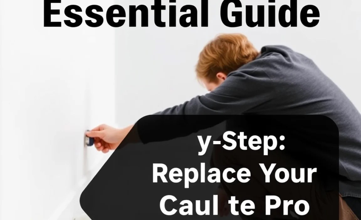 Step-by-Step: Replacing Your Caulk Like a Pro