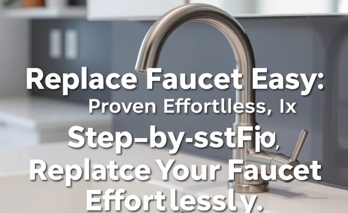 Step-by-Step: Replacing Your Faucet Effortlessly