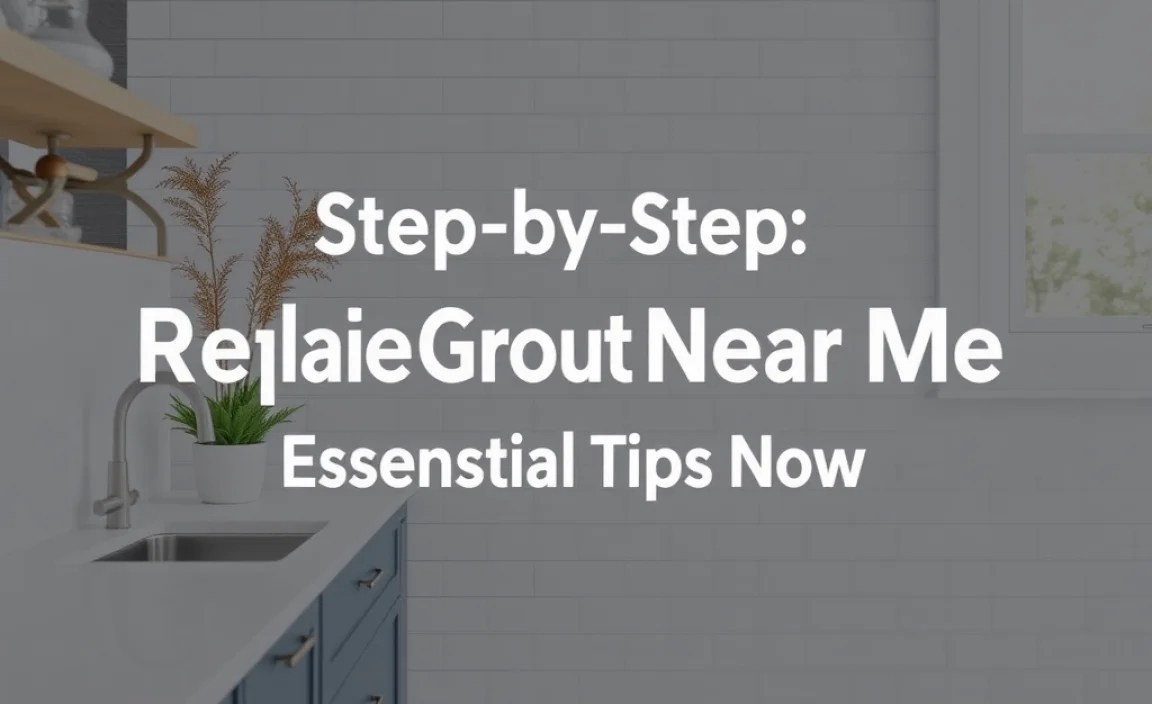 Step-by-Step: Replacing Your Grout
