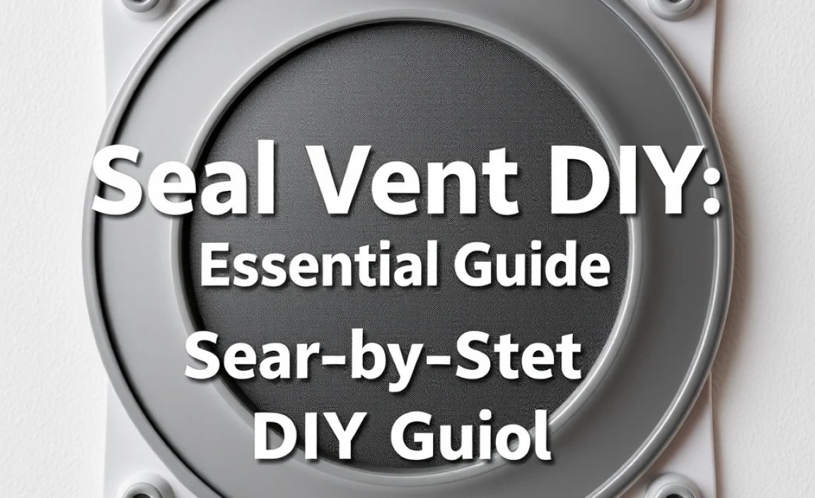 Step-by-Step: Seal Vent DIY Guide