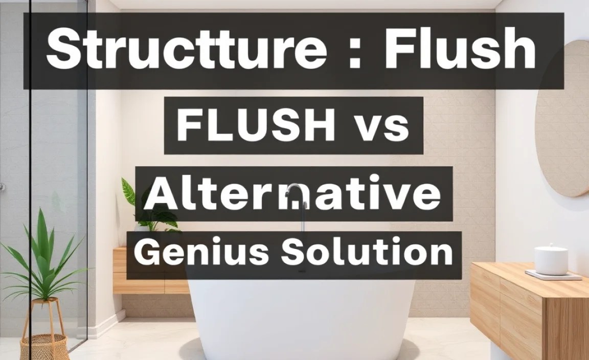 Structure Of Flush Vs Alternative: Genius Solution