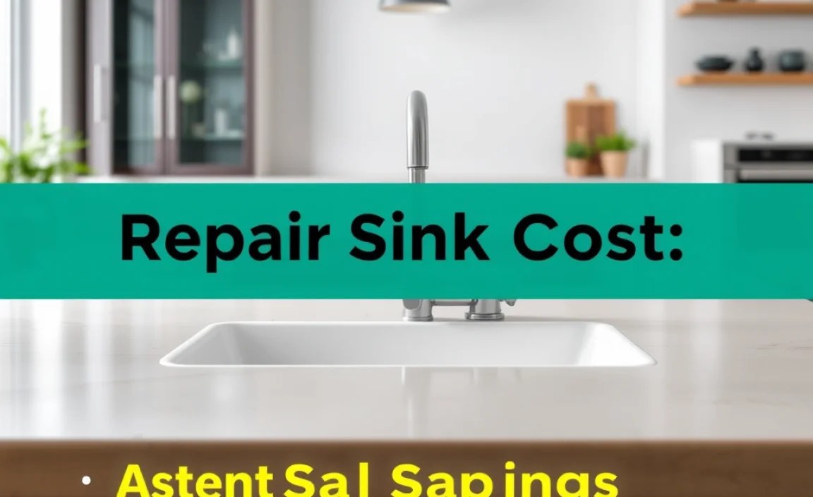 Table: Average Sink Repair Costs