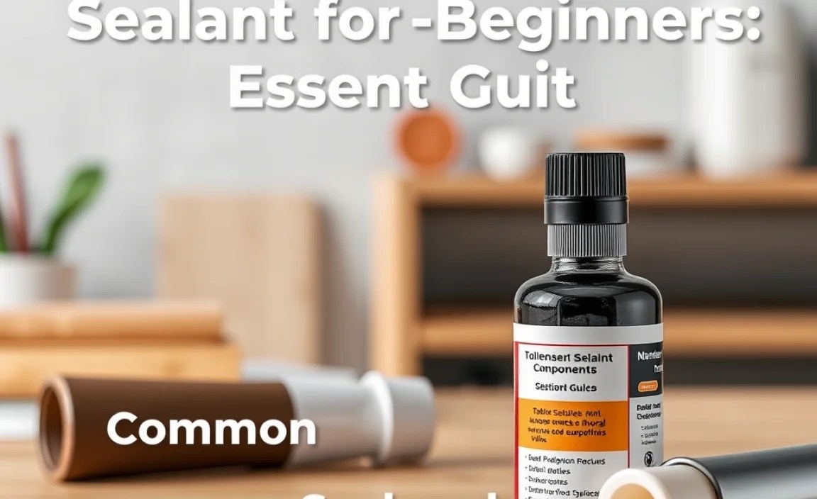 Table: Common Sealant Components and Their Functions