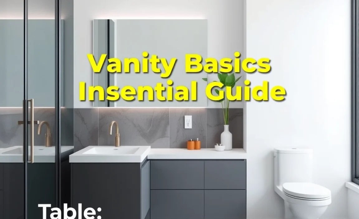 Table: Common Vanity Plumbing Issues and Solutions