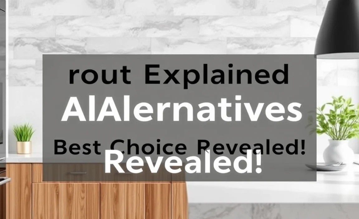 Table Comparison: Grout vs Alternatives