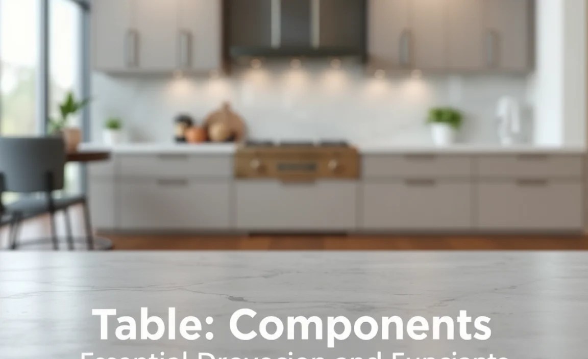 Table: Grout Component Breakdown and Function