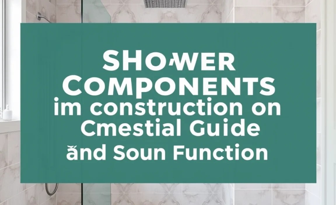 Table: Key Shower Components and Their Functions