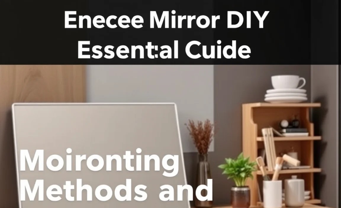 Table: Mirror Mounting Methods and Recommended Tools