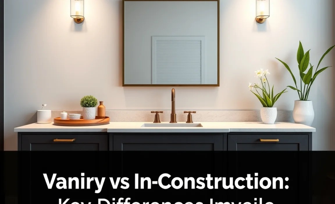 Table of Vanity Materials