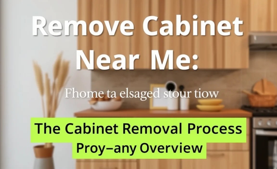 The Cabinet Removal Process: A Step-by-Step Overview