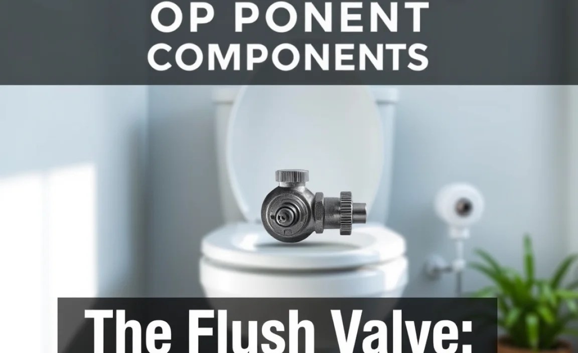 The Flush Valve: Control Water Flow