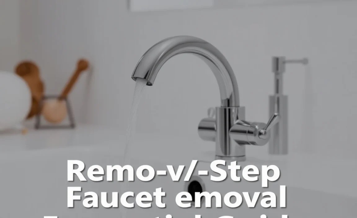 The Step-by-Step Faucet Removal Process
