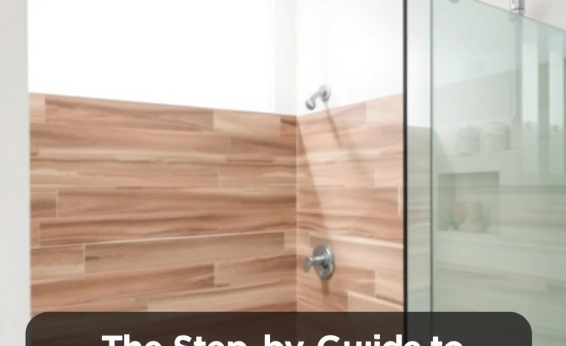 The Step-by-Step Guide to Sealing Your Shower