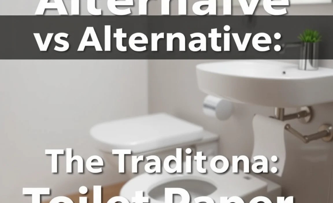 The Traditional Method: Toilet Paper