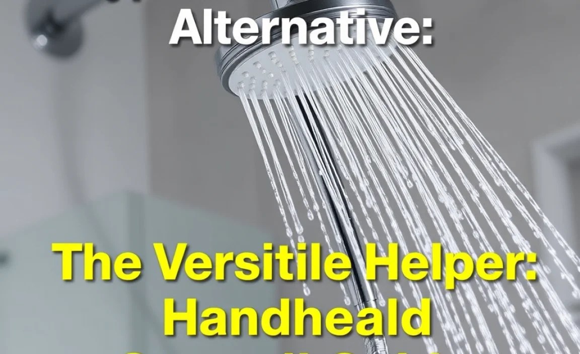 The Versatile Helper: Handheld Showerheads