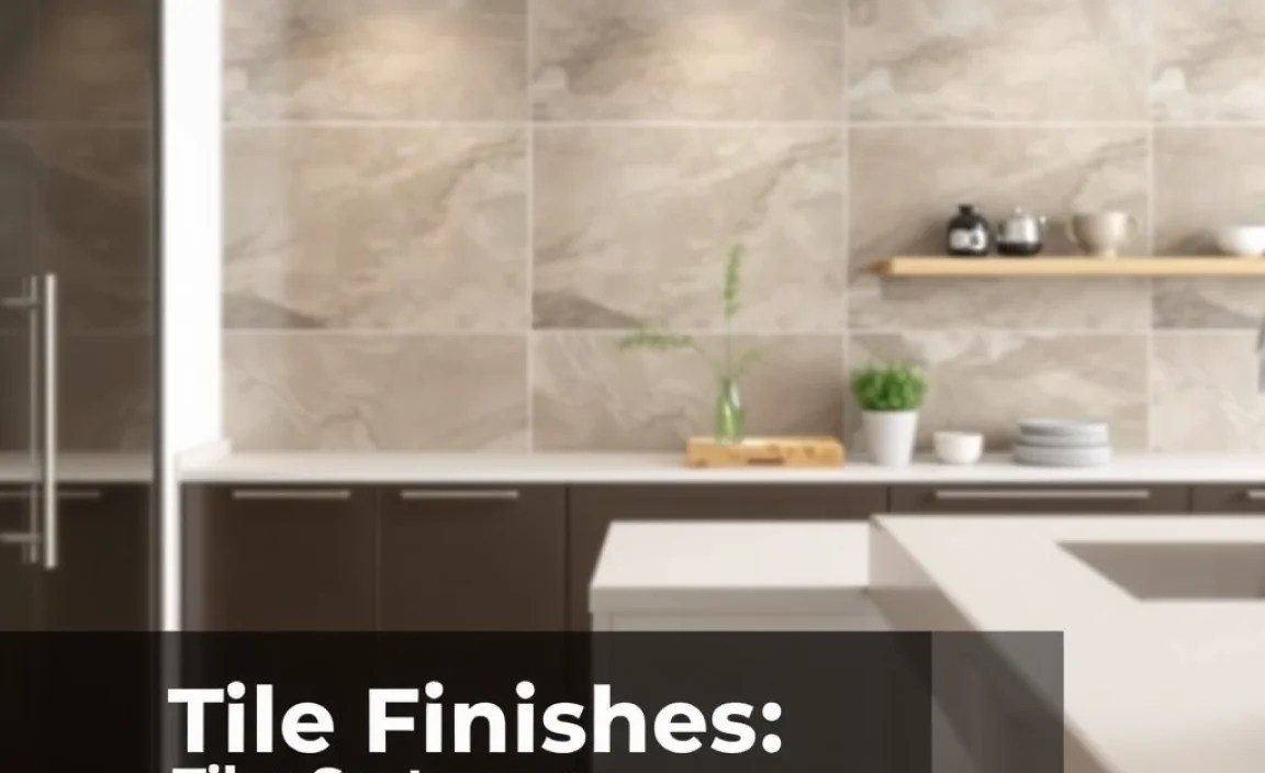 Tile Finishes: The Surface Matters!