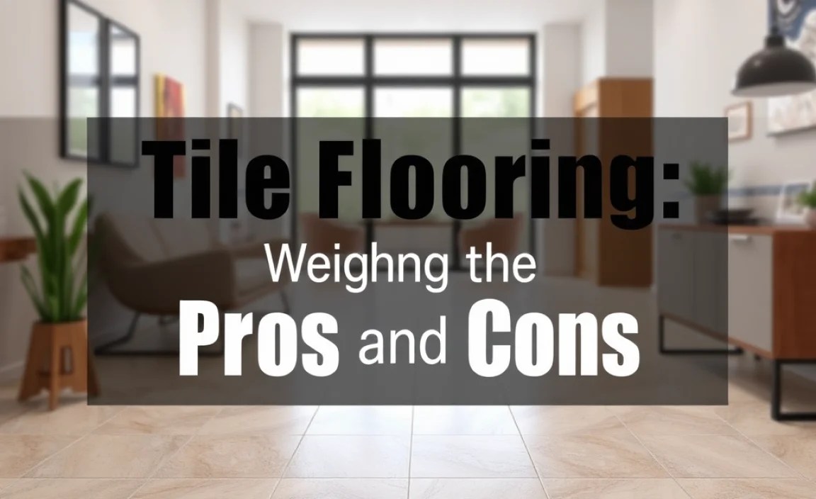 Tile Flooring: Weighing the Pros and Cons