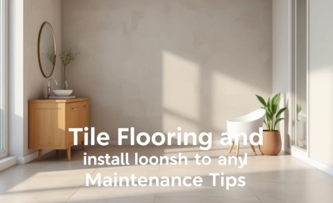 Tile Installation and Maintenance Tips