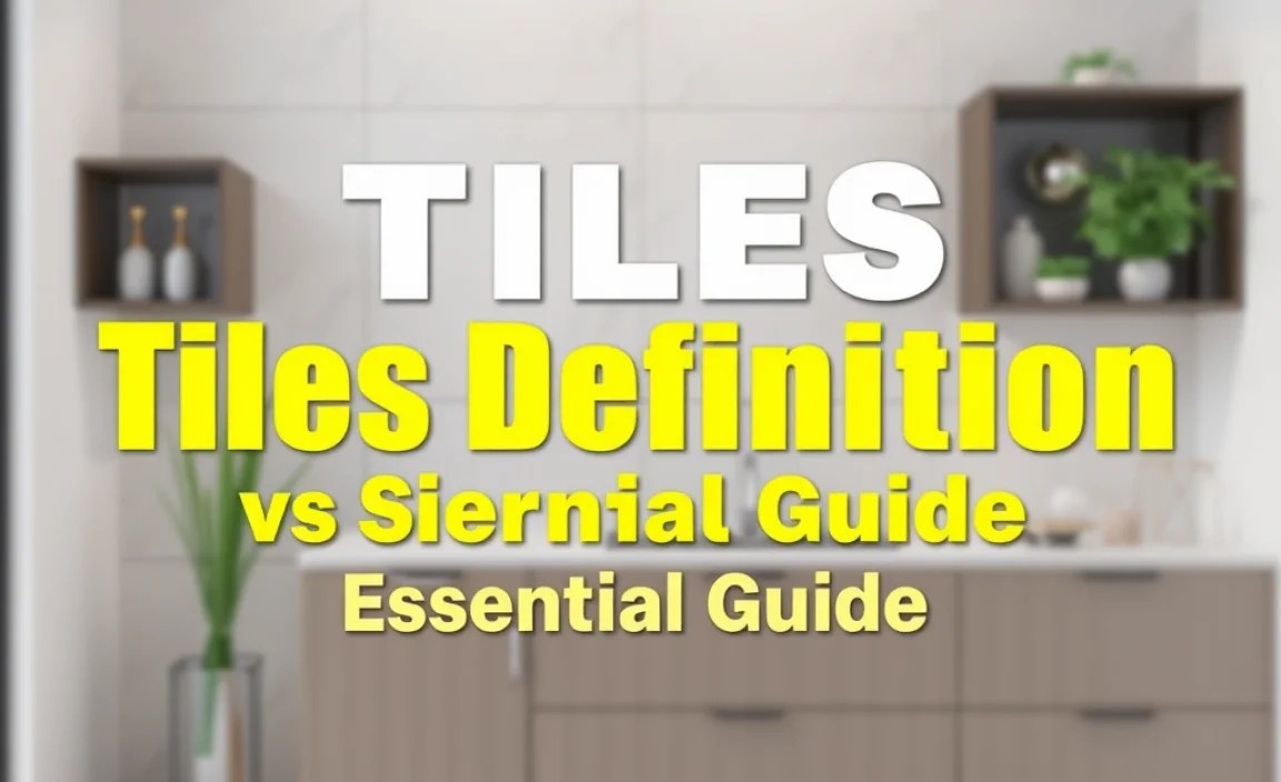 Tiles Definition vs Alternative: Essential Guide