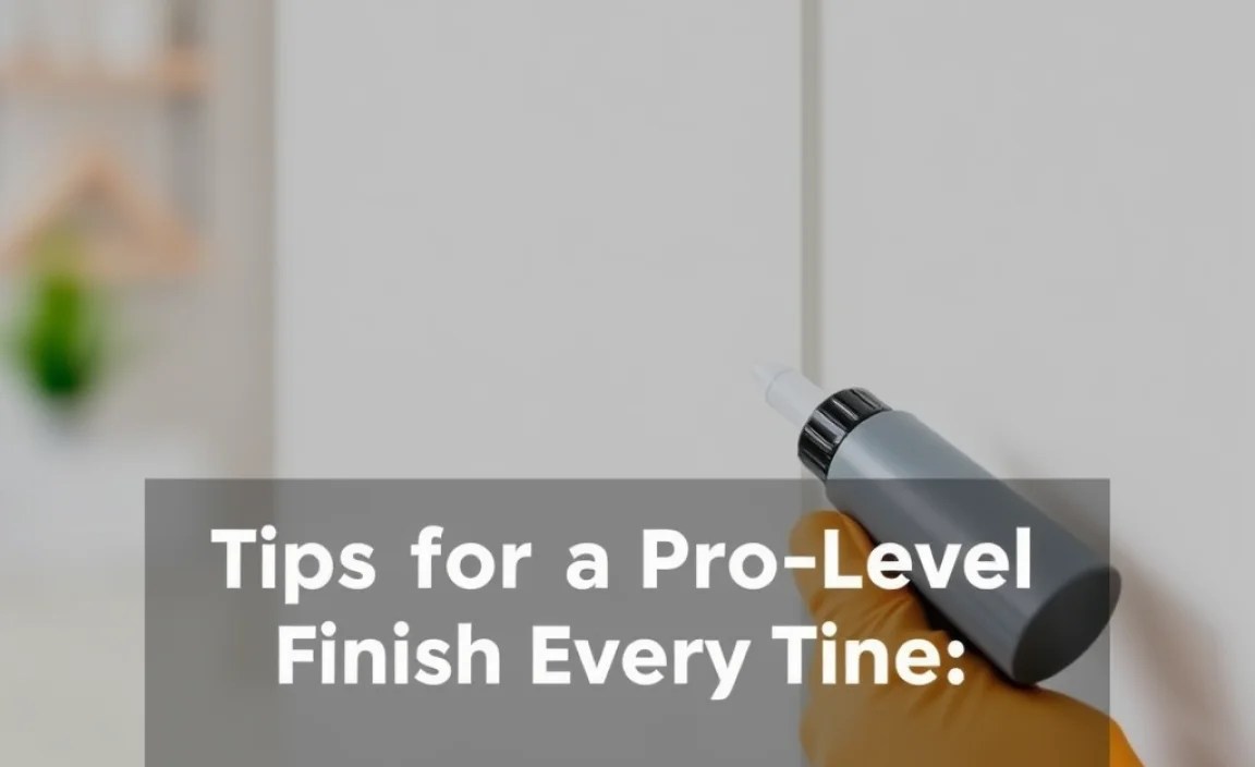 Tips for a Pro-Level Finish Every Time