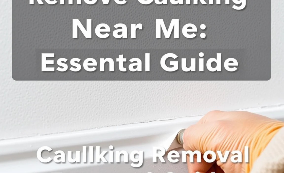 Tips for a Smoother Caulking Removal Process